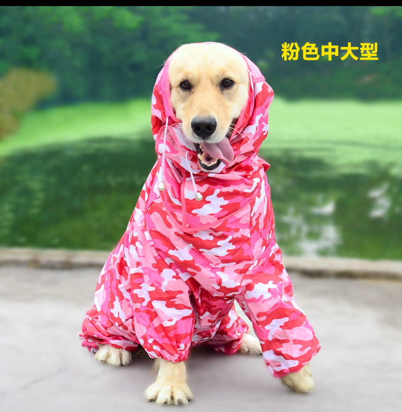 Pet Raincoat For Large dog Waterproof  Stylish and Comfy Pick