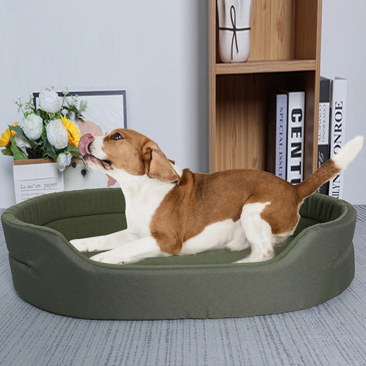 Canine Dog Beds Napper Anti-Bite Mattress Breeds Orthopedic Foam