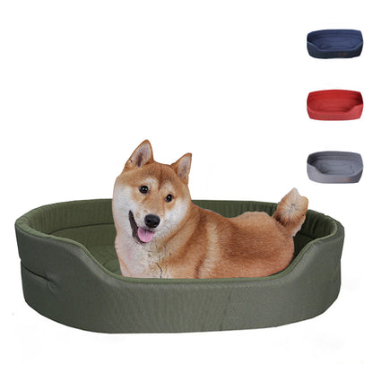 Canine Dog Beds Napper Anti-Bite Mattress Breeds Orthopedic Foam