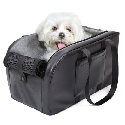 Dog Cat Portable Car Seat Travel Outing Carrier Bag Fit All Season