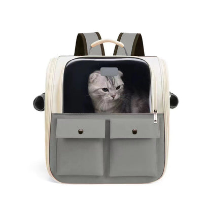Dog Puppy Cat Portable space capsule backpack