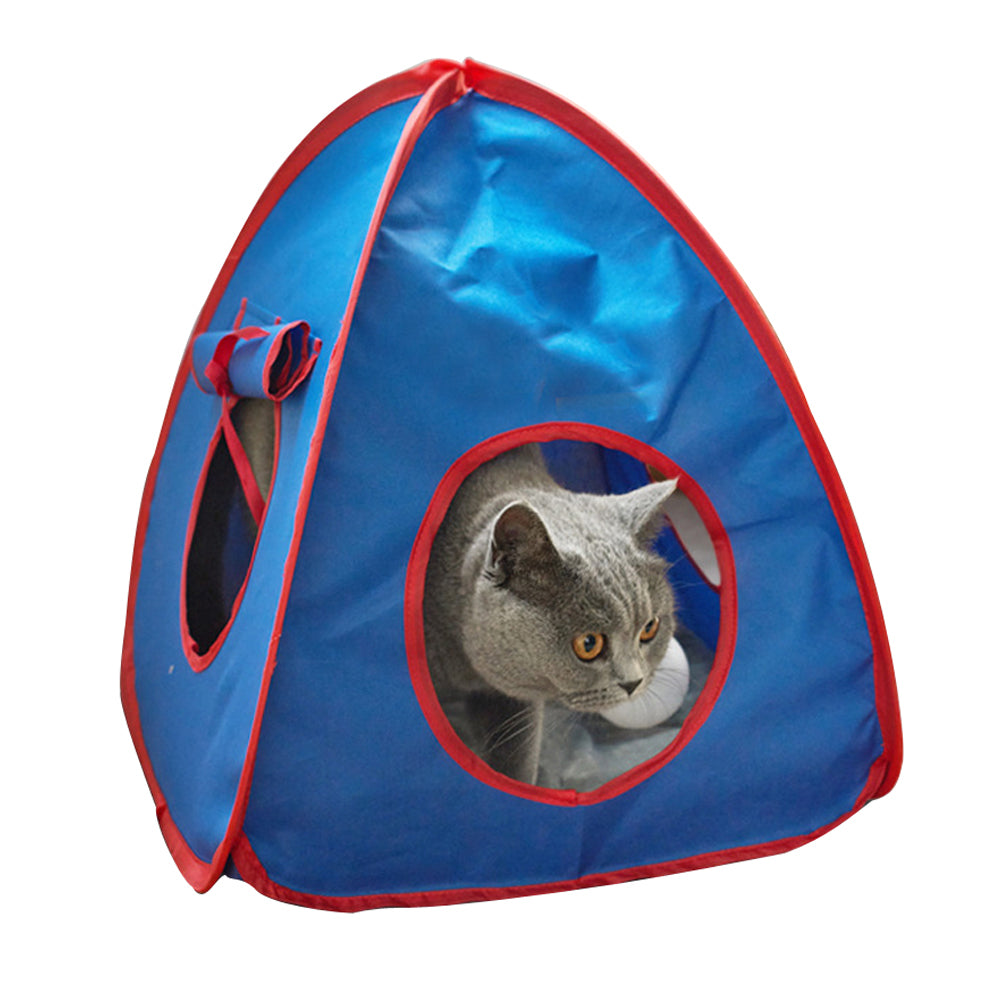 Oxford Cloth pet cat Nesting indoor Fairy Peach tent Waterproof three sided opening outdoor pet tent