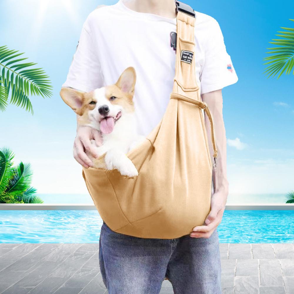 Pet Dog Cat Carrier Adjustable Strap Hands Pouch Puppy Travel Bag
