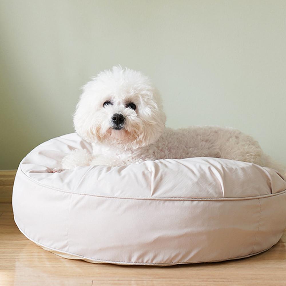 Donut Pet Dog Cat Bed Waterproof Elastic Washable