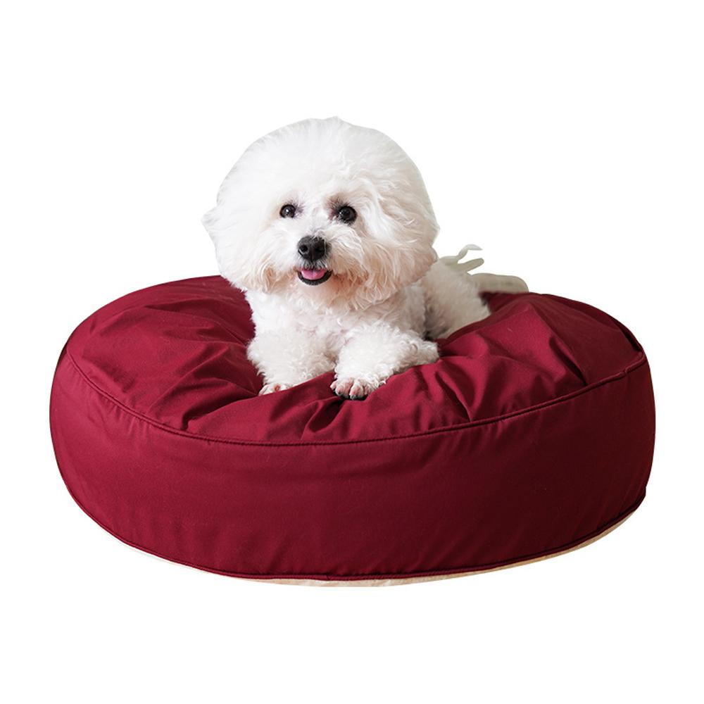 Donut Pet Dog Cat Bed Waterproof Elastic Washable