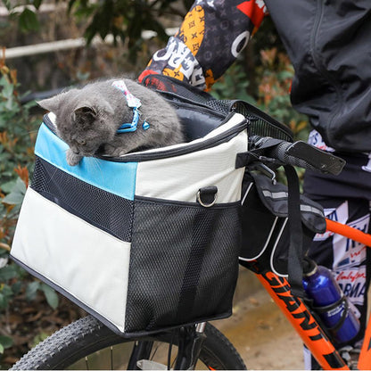 Pet Bag Car Bicycle Basket Dual Use lightweight Portable convenient