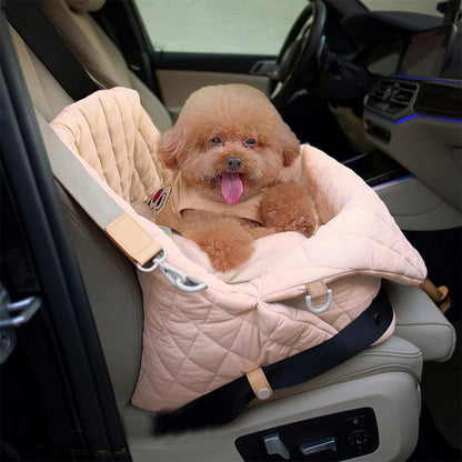 Nylon waterproof pet bag detachable handbag car seat dual-use travel