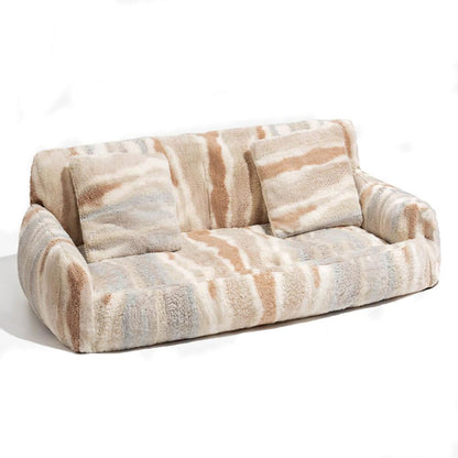 Nordic Fluffy Extra Large Cozy Dog & Cat Sofas Couches Bed