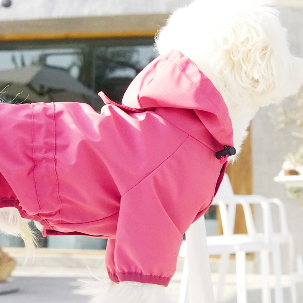 Dog Raincoat Full-Body Waterproof Poncho Breathable and Exclusive Rainy Day Companion