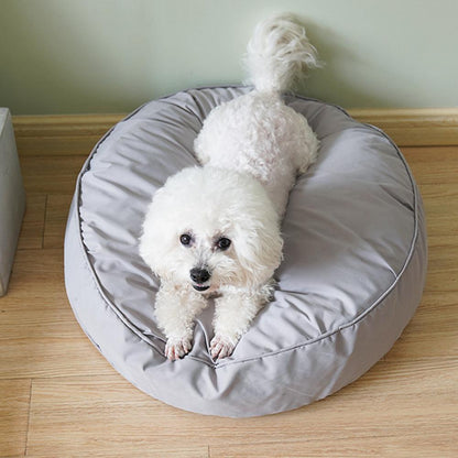 Donut Pet Dog Cat Bed Waterproof Elastic Washable