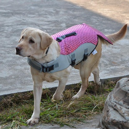 Dog Mermaid Puppy Life Swimwear Jacket with Handle Lifesaver Swimsuit
