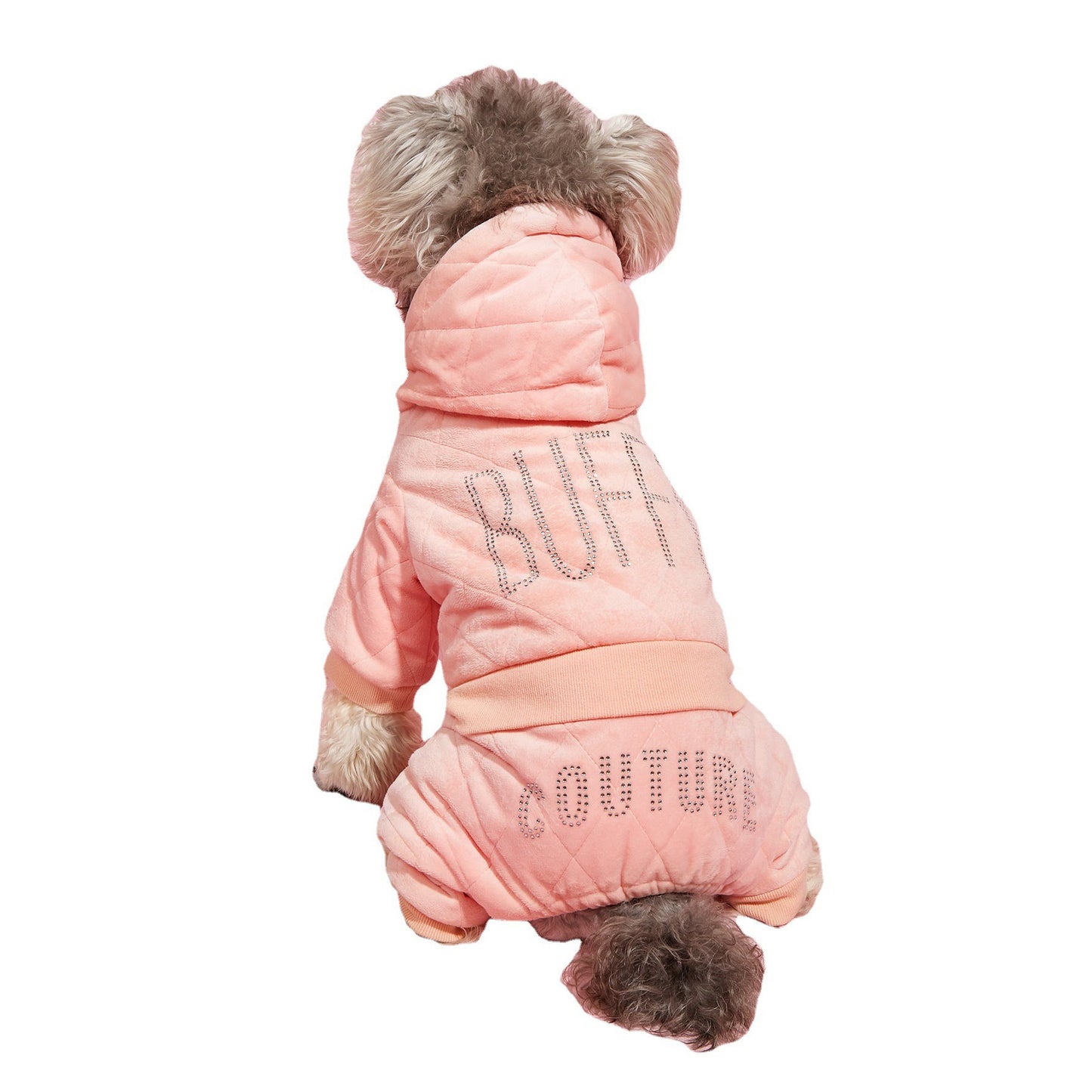 Pet Cat Dog Cotton padded Jacket Four Legs Pants Warm Clothes Coat