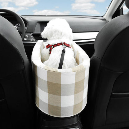 Dog Puyy Cat Car Seat Armrest Box Position