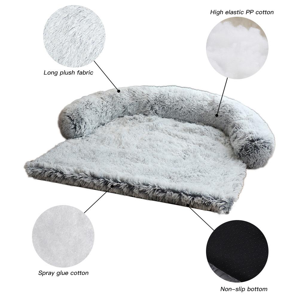 Pet dog cat sofa couch plush blanket mat