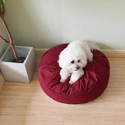 Donut Pet Dog Cat Bed Waterproof Elastic Washable