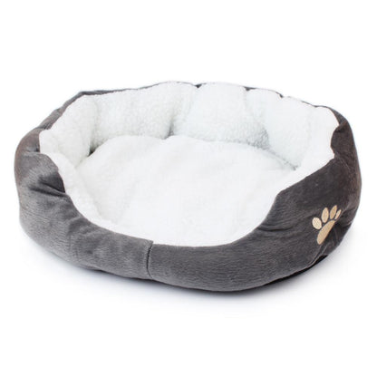 Napper dog cat bed kennel sherpa warm fit small Medium Dog