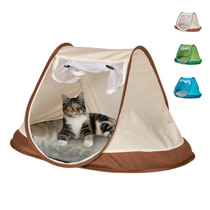 Outdoor Waterproof Oxford Fabric Pet Tent Cold-Resistant and Detachable for Easy Cleaning