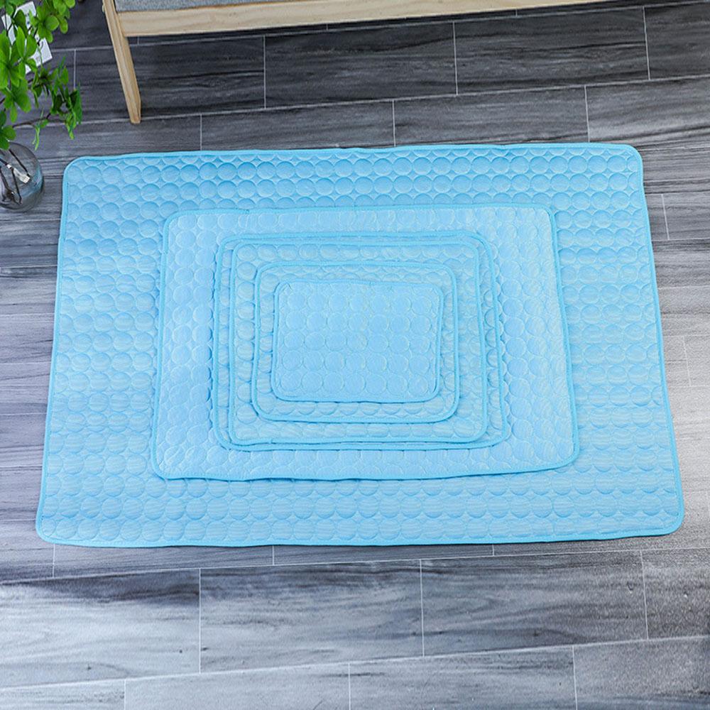 Pet ice silk summer cooling sofa pad breathable anti-bite For dog kennel